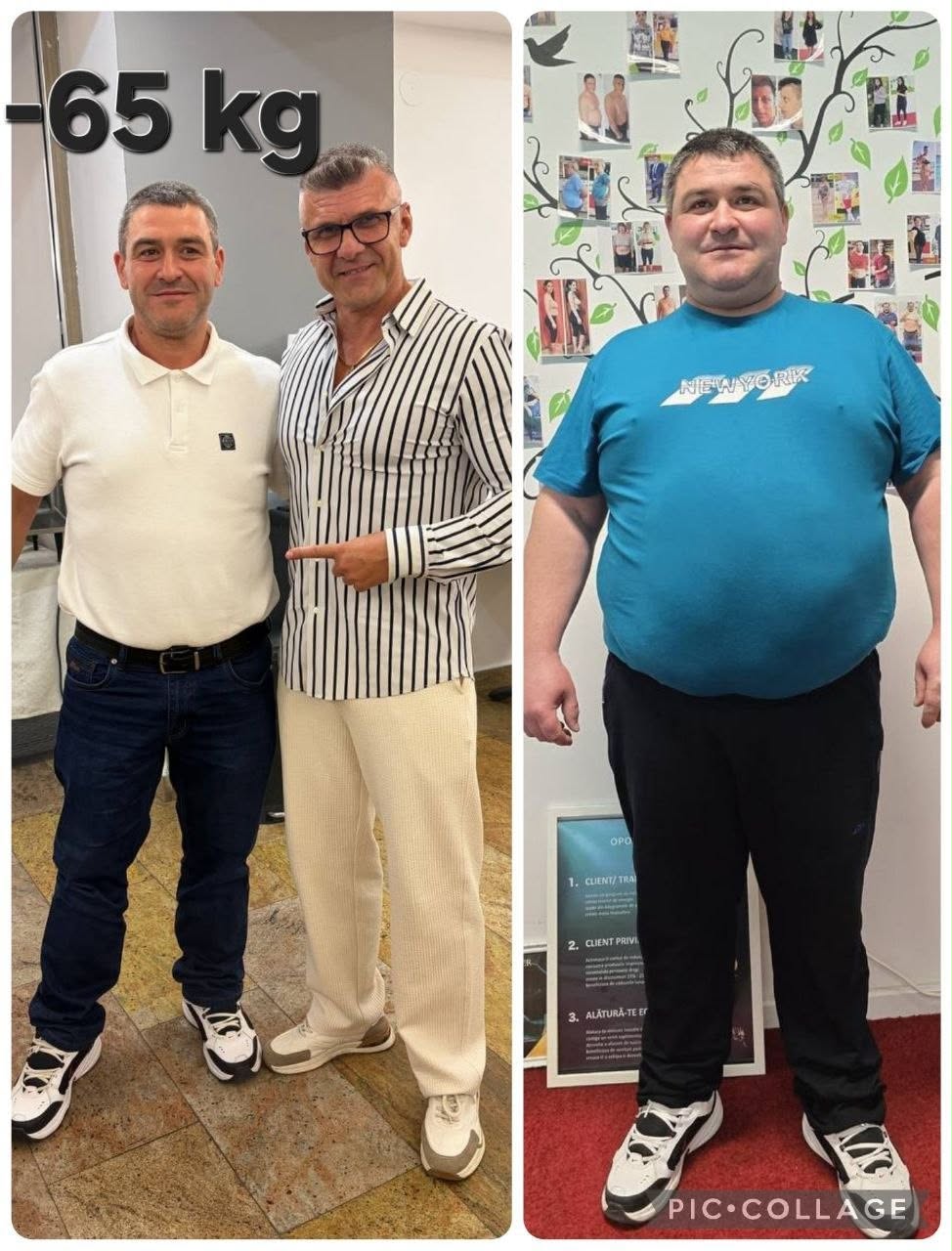 Rezultat client -65kg
